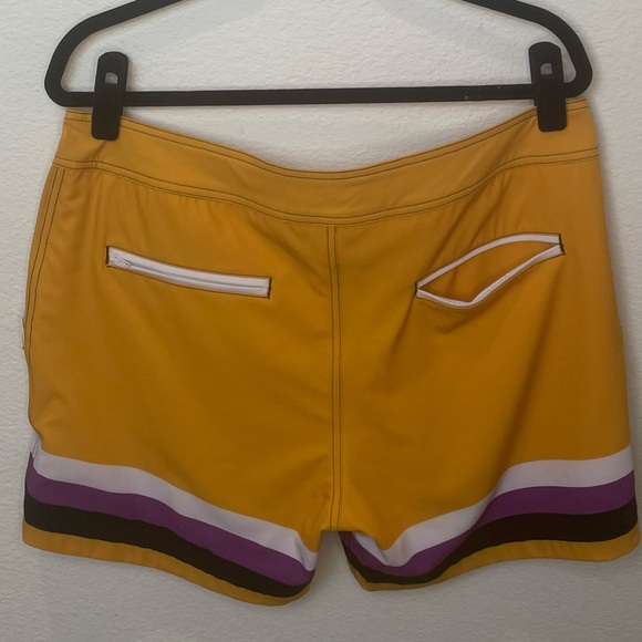 Gender Bender brand Non-Binary Pride Flag Swim Trunks Size 34 *BRAND NEW* - Picture 3 of 6